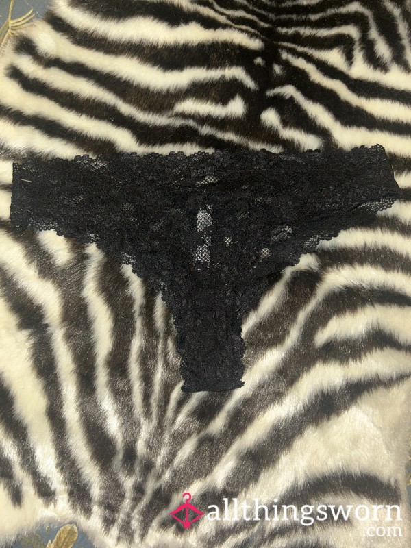 Black Lacey Panties