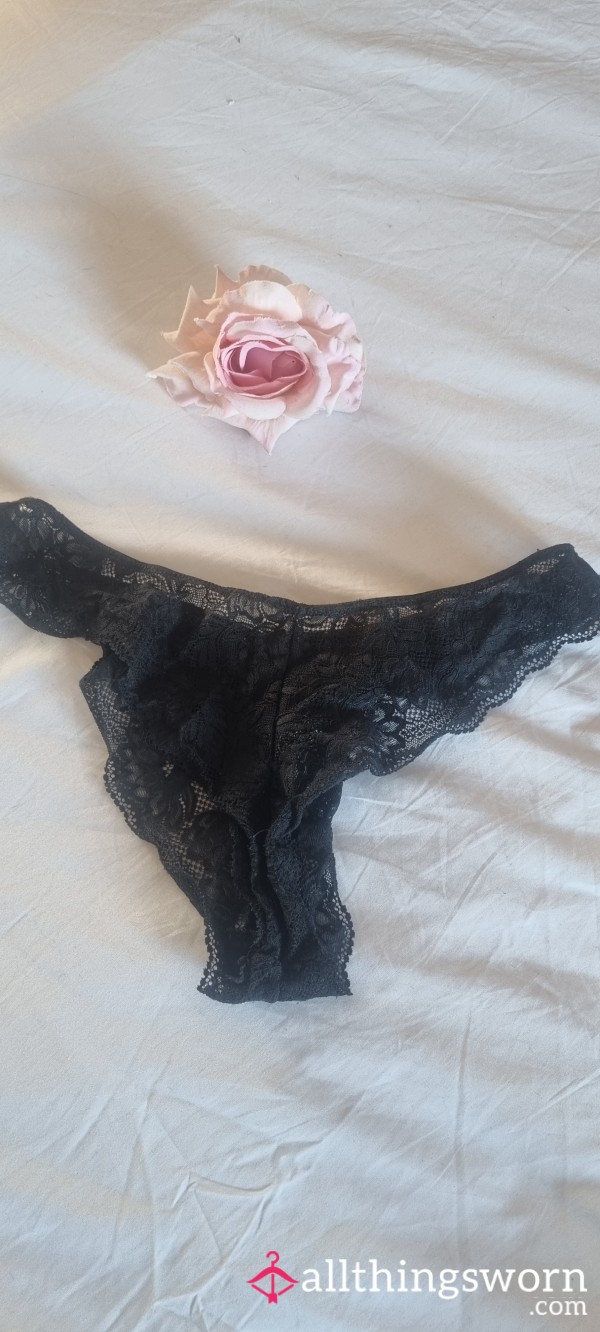 Black Lacey Panties