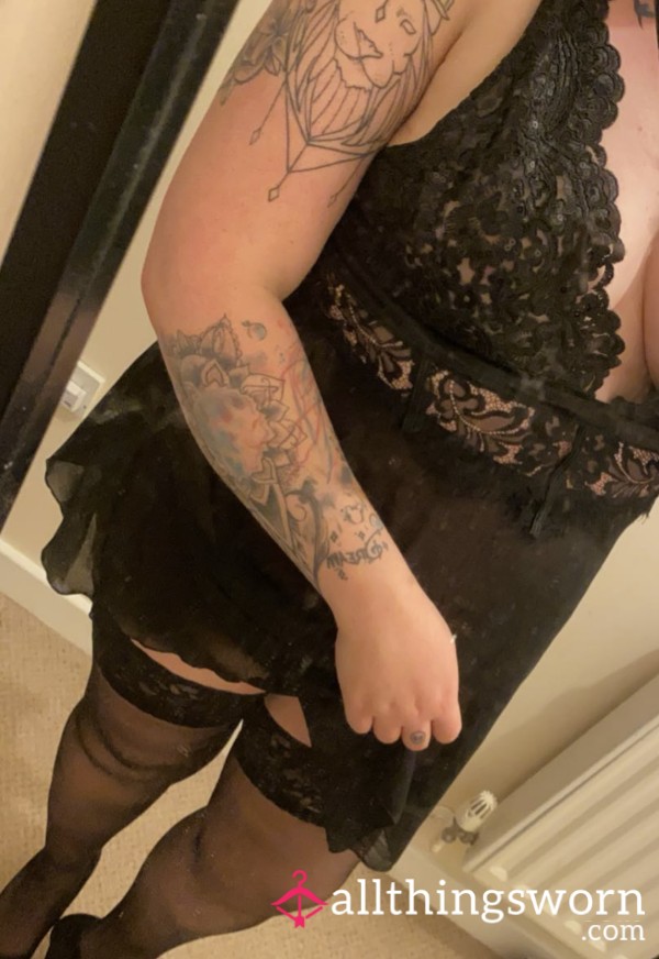 Black Lacy Outfit