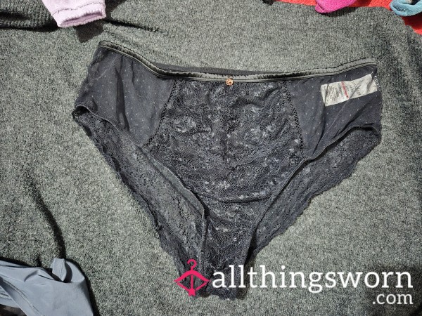 ♧ Black Lacy Panties ♧