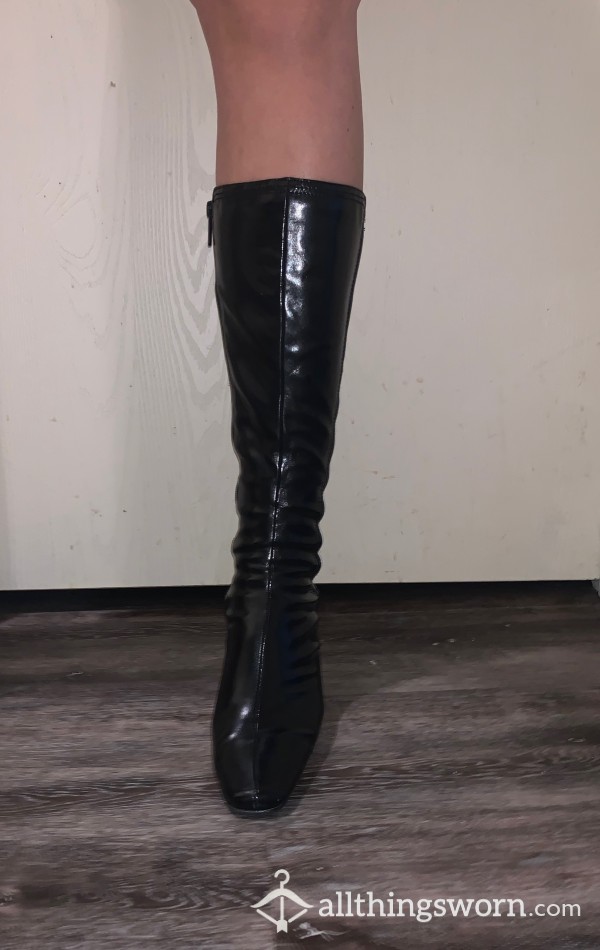 Black Leather Boots