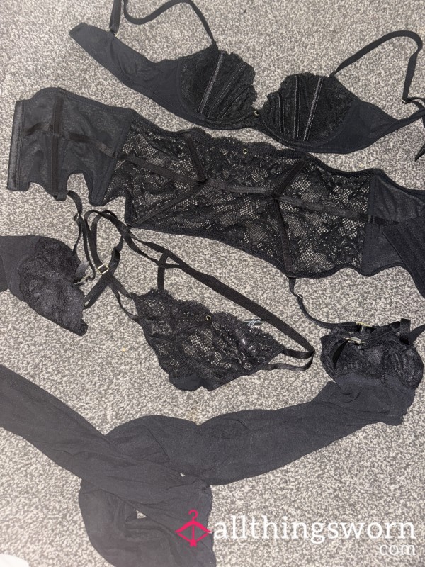 Black Lingerie Set