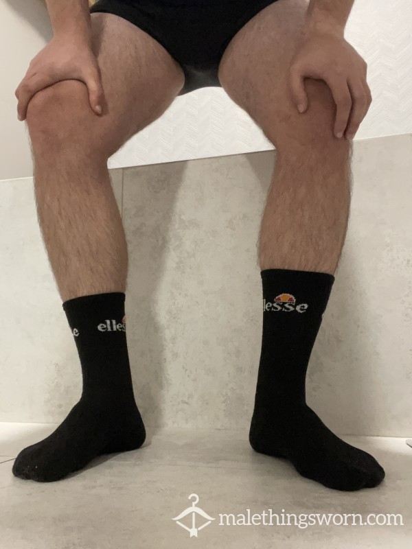 Black Sweaty Socks