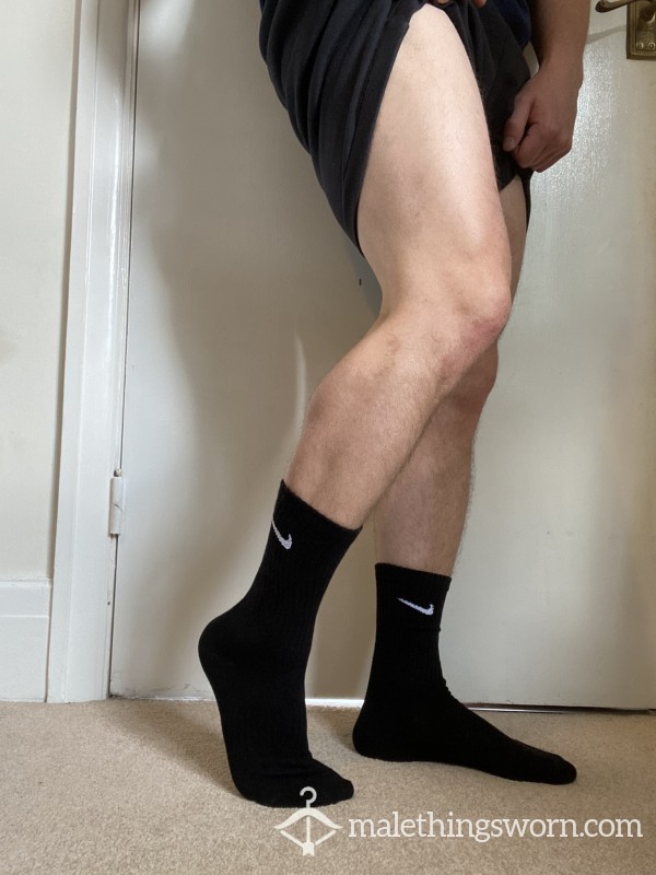 Black Mens Nike Socks