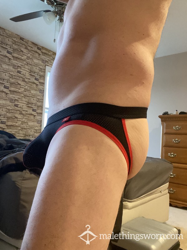 Black Mesh Jock