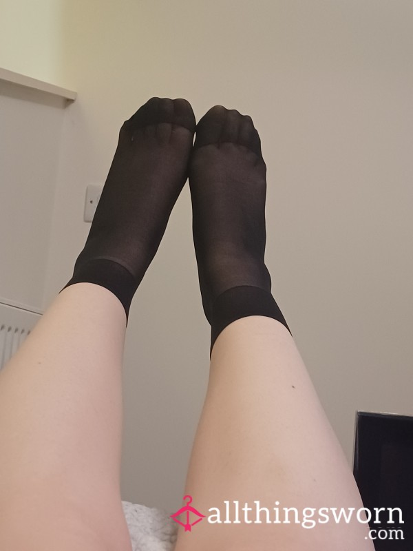 ✨️Black Mesh Tight Ankle Socks ✨️