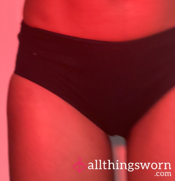 BLACK MINI PANTIES SHORTS