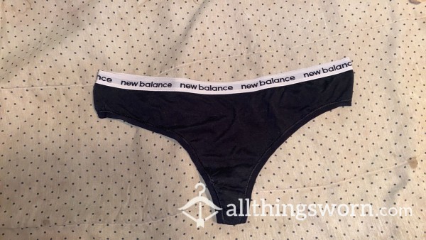 Black New Balance Thong