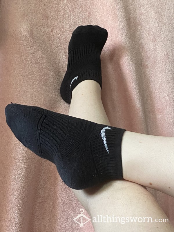 Black Nike Ankle Socks