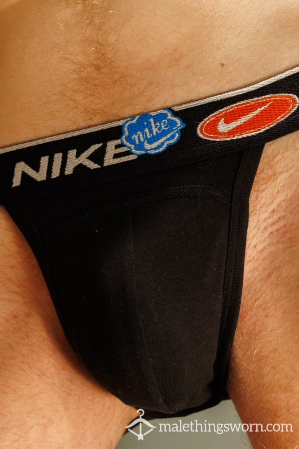 Black Nike Icon Jockstrap (Small)