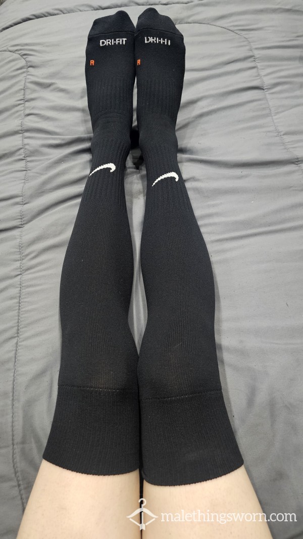 Black Nike Soccer Socks