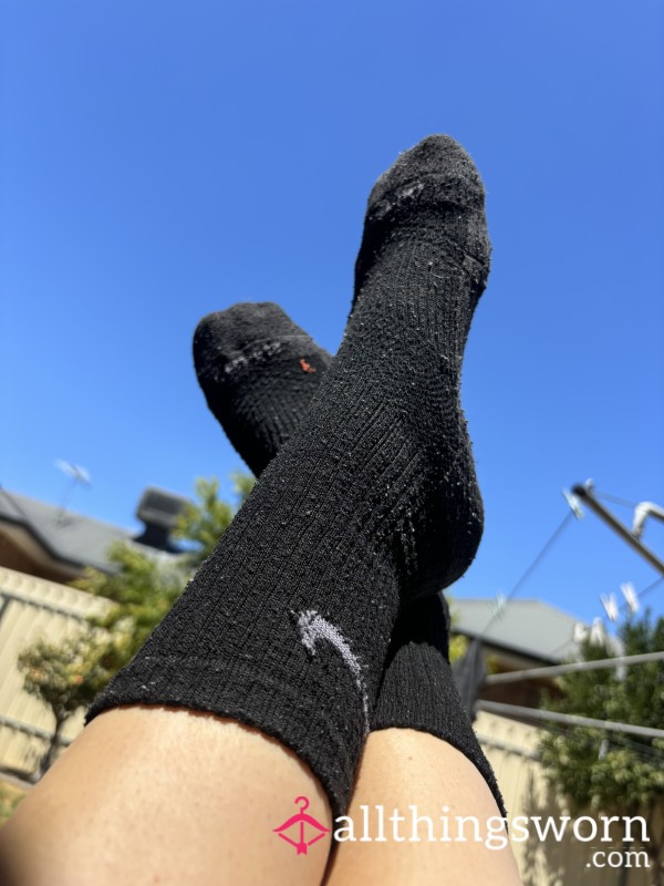 Black Nike Socks