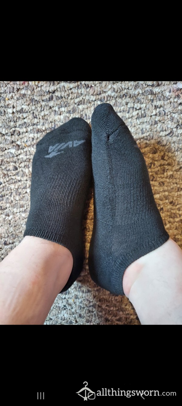 Black No Show Athletic Socks(FREE SHIPPING)