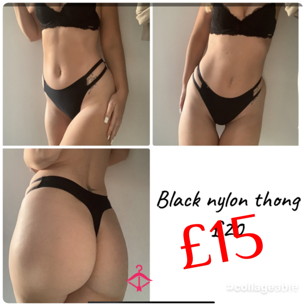 ** SALE ** Black Nylon