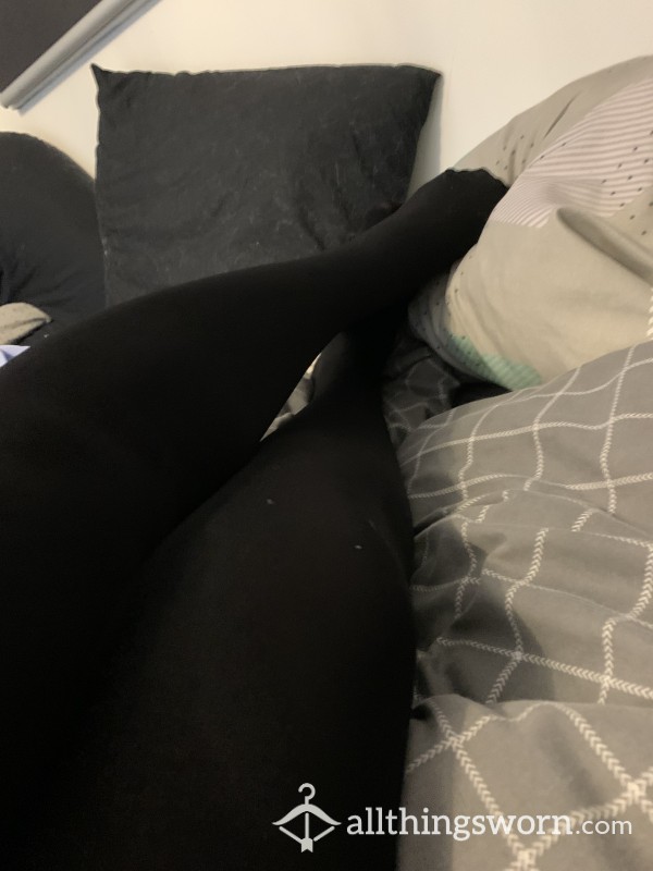 Black Opaque Pantyhose