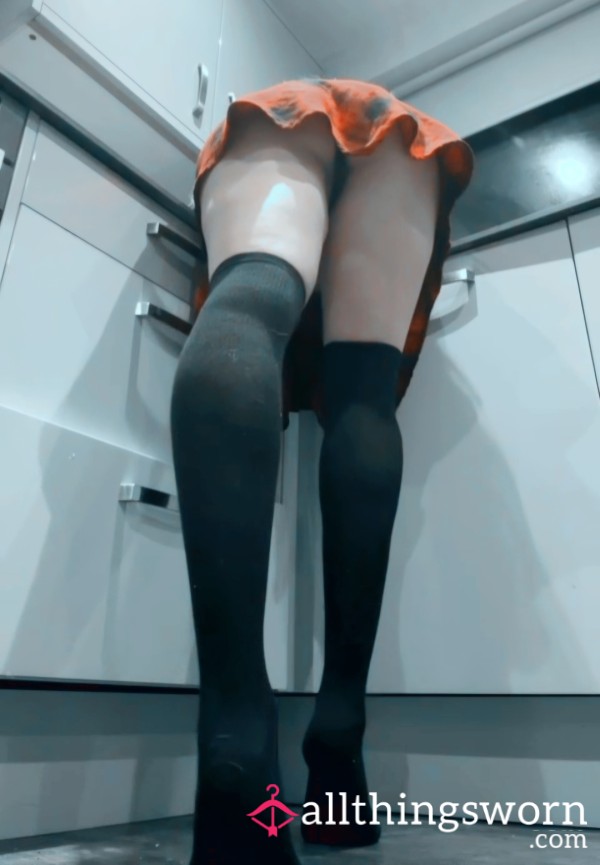 Black Overknee Socks