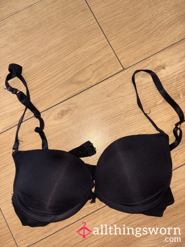 Black Padded Bra