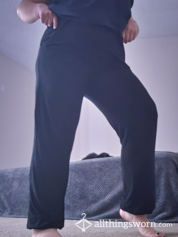 Black Pajama Pants