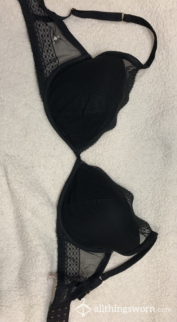 Black Plunge Bra