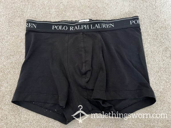 Black Polo Ralph Lauren Boxers Medium