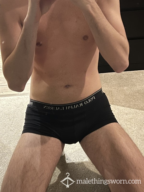 Black Polo Ralph Lauren Boxers Medium