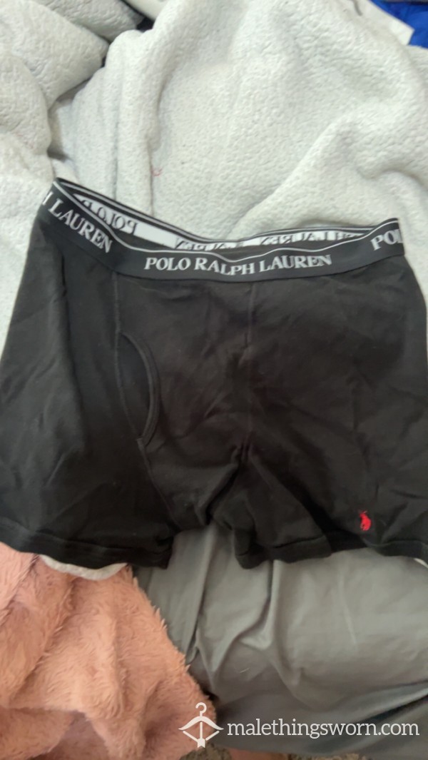 Black Polo Ralph Lauren Briefs.