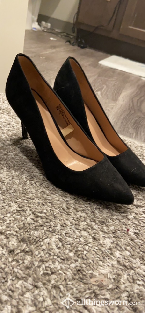 Black Professional High Heels