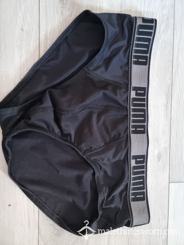 Black Puma Briefs