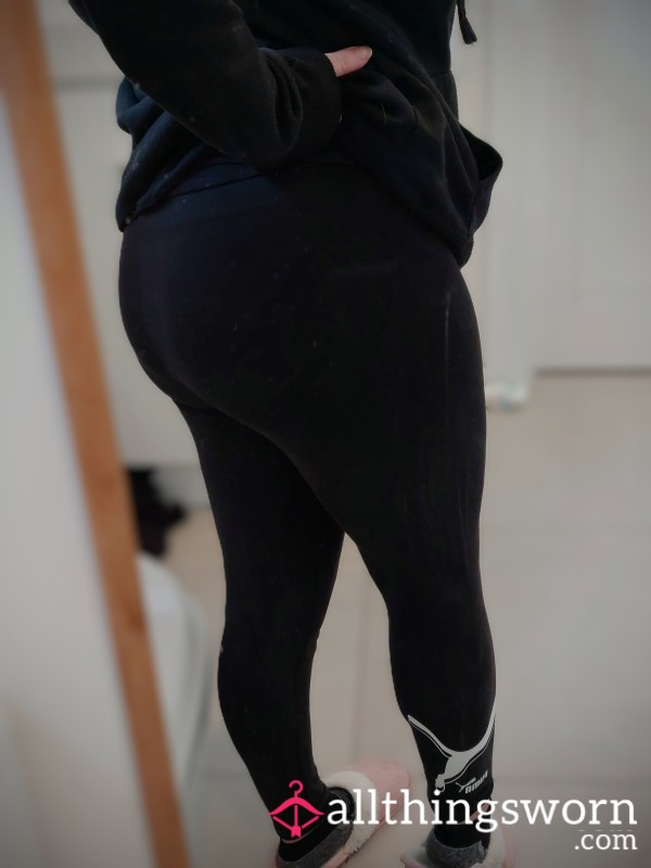 Black Puma Leggings - Med