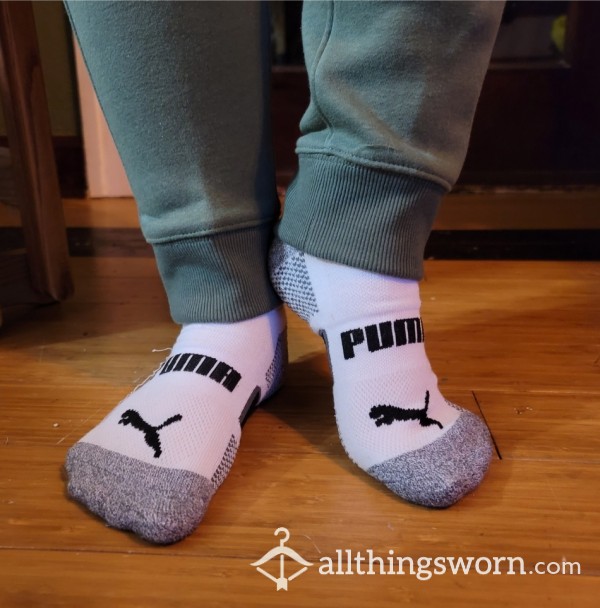 Black And White Puma Socks