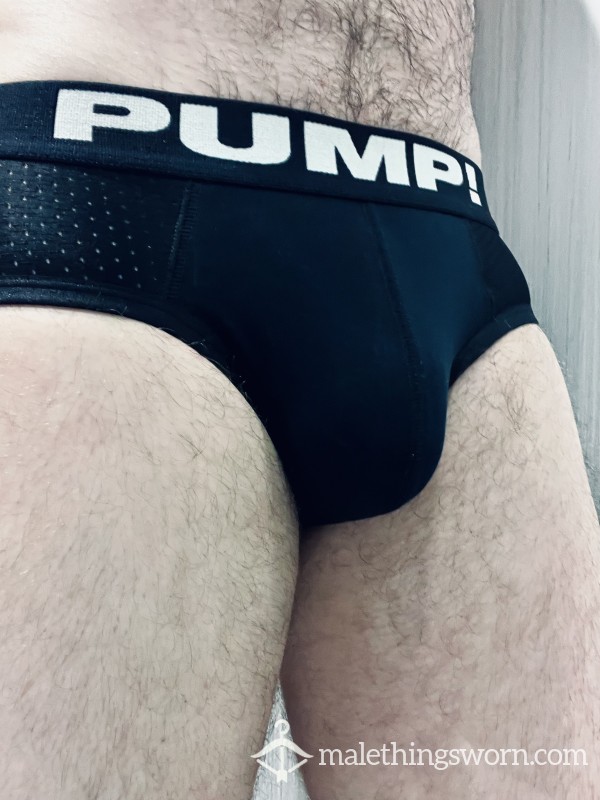 Black Pump Briefs (L)