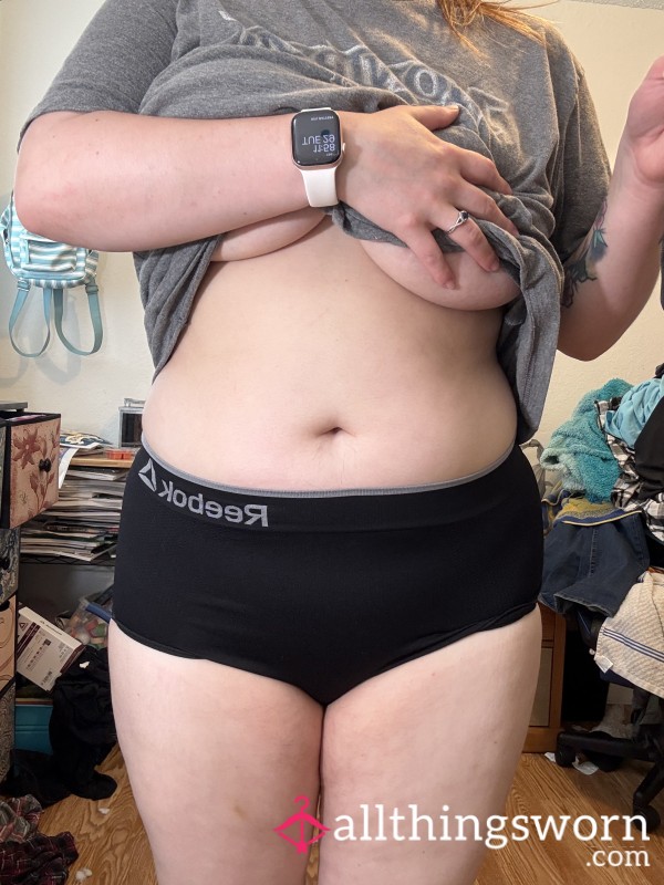 Black Reebok Panties