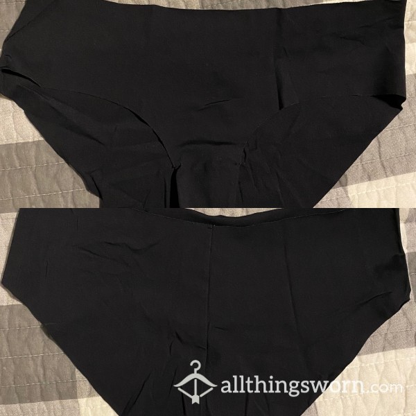 Black Seamless Cheeky Panty