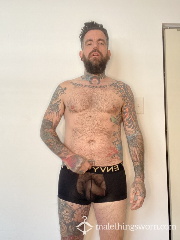 Black S**y Briefs/c*m