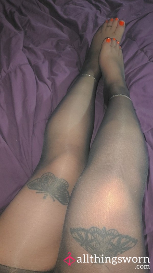 Black Sheer S**y Nylons