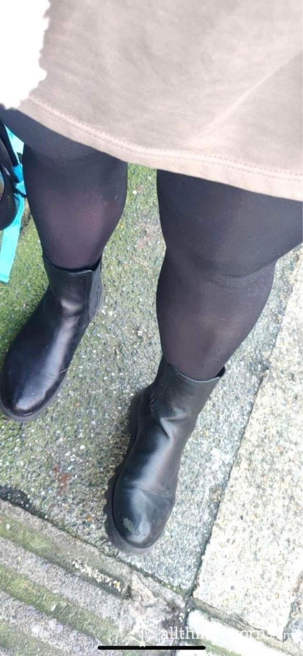 Black Shiny Tights