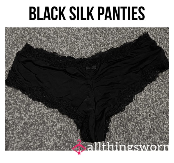 Black Silk Panties🖤