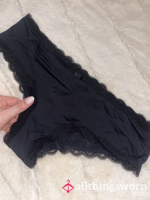 Black Silky Panties