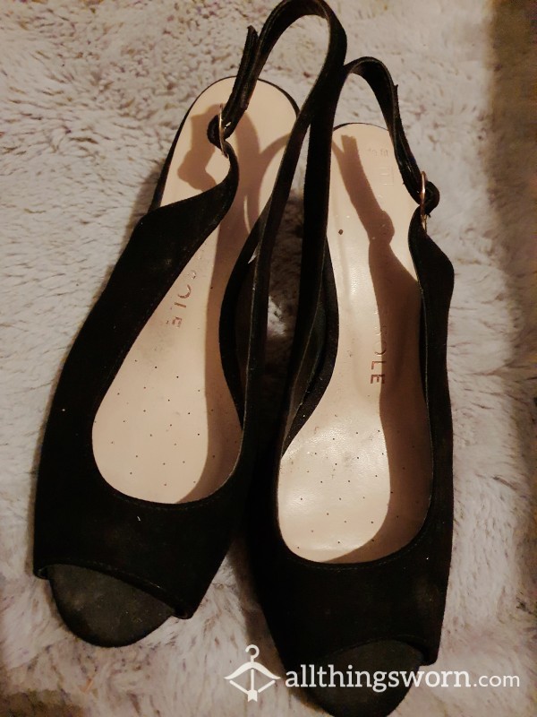 Black Size 8 Heels