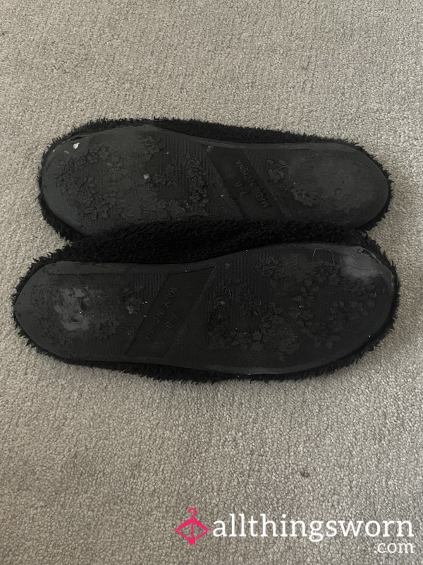 Black Slippers