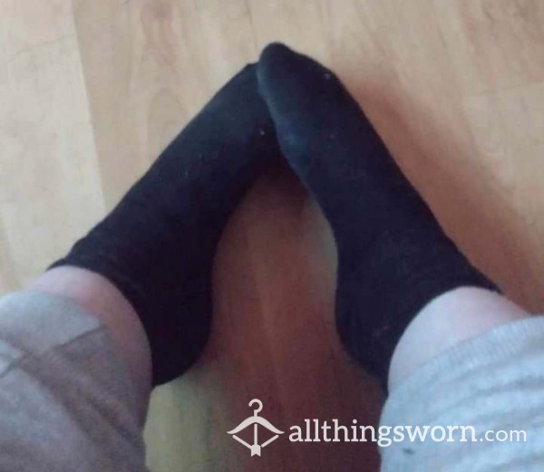 Black Smelly Socks