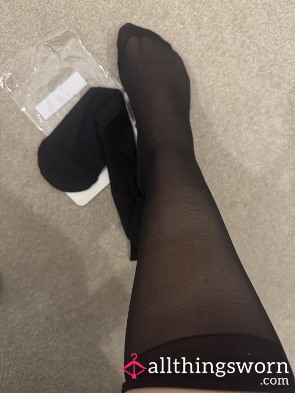 Black Socks/tights Material