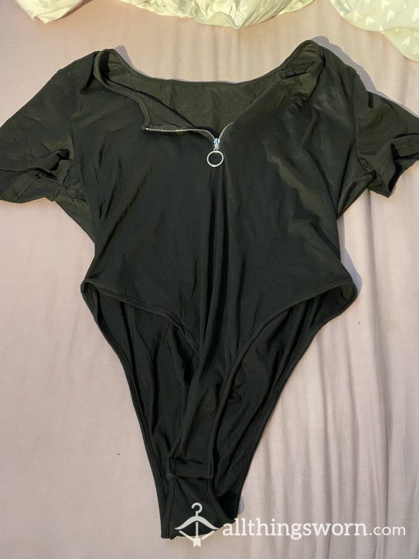 Black Soft Bodysuit