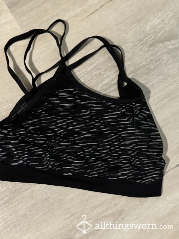 Black Sports Bra