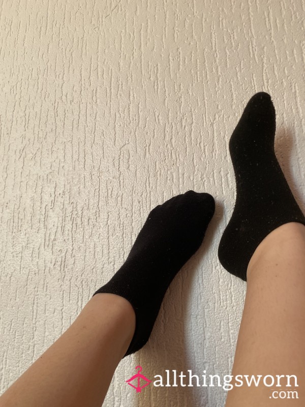 Black Stinky Ankle Socks🖤