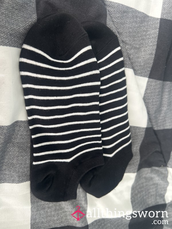 Black Stripped Socks