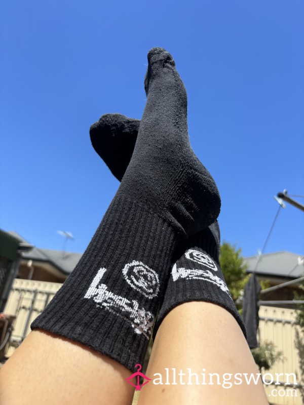 Black Stussy Socks