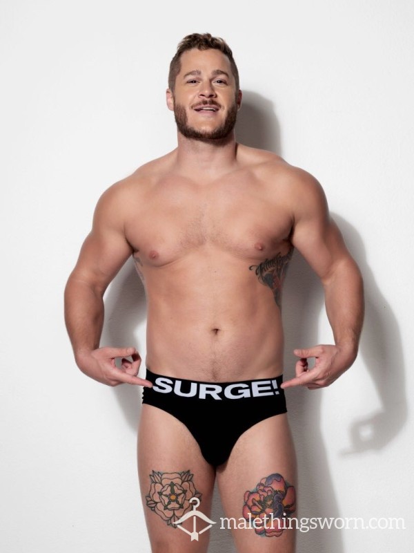 Black SURGE Briefs