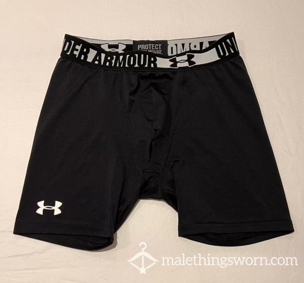 Black Sweaty Under Armour Shorts