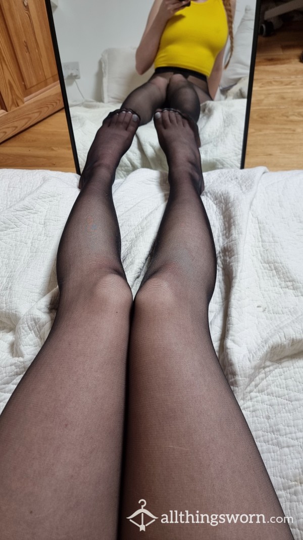 Black Thin Pantyhose (10 Denier) 🖤